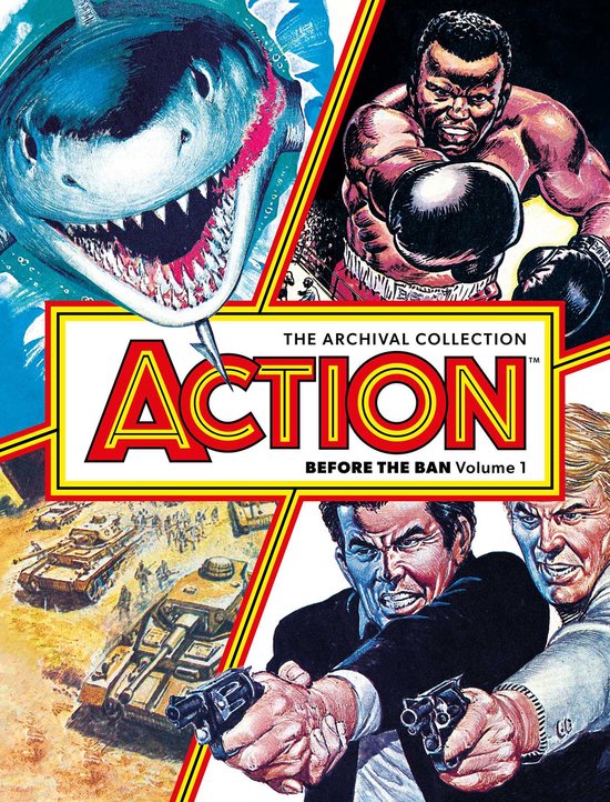 Archival Collections- ACTION - BEFORE THE BAN Volume 1 - cover