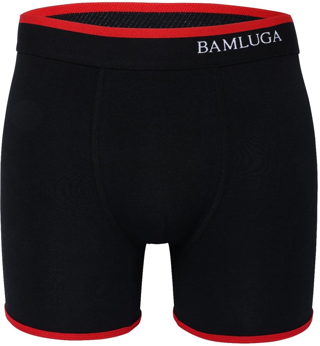 Bamboo Boxershort Slim fit Zwart BAMLUGA L