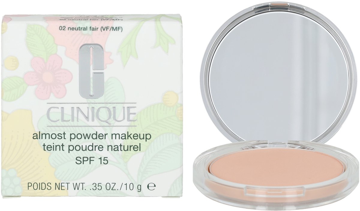 Bol.com Clinique Almost Powder Make-Up SPF 15 - 02 Neutral Fair - Compacte poedermake-up aanbieding