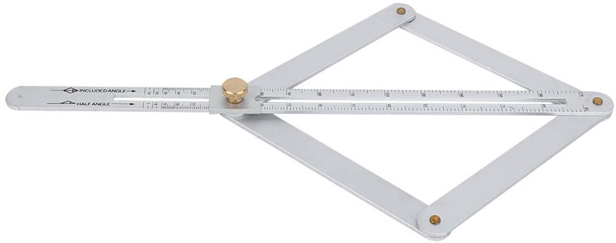 Angle Finder - Aluminium Legering Protractor - Verstelbare Multifunctionele Maatlat