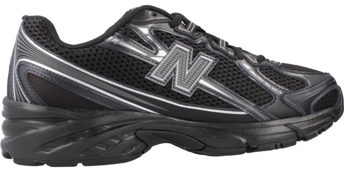 New Balance 740v2 Unisex Metallic Zwart
