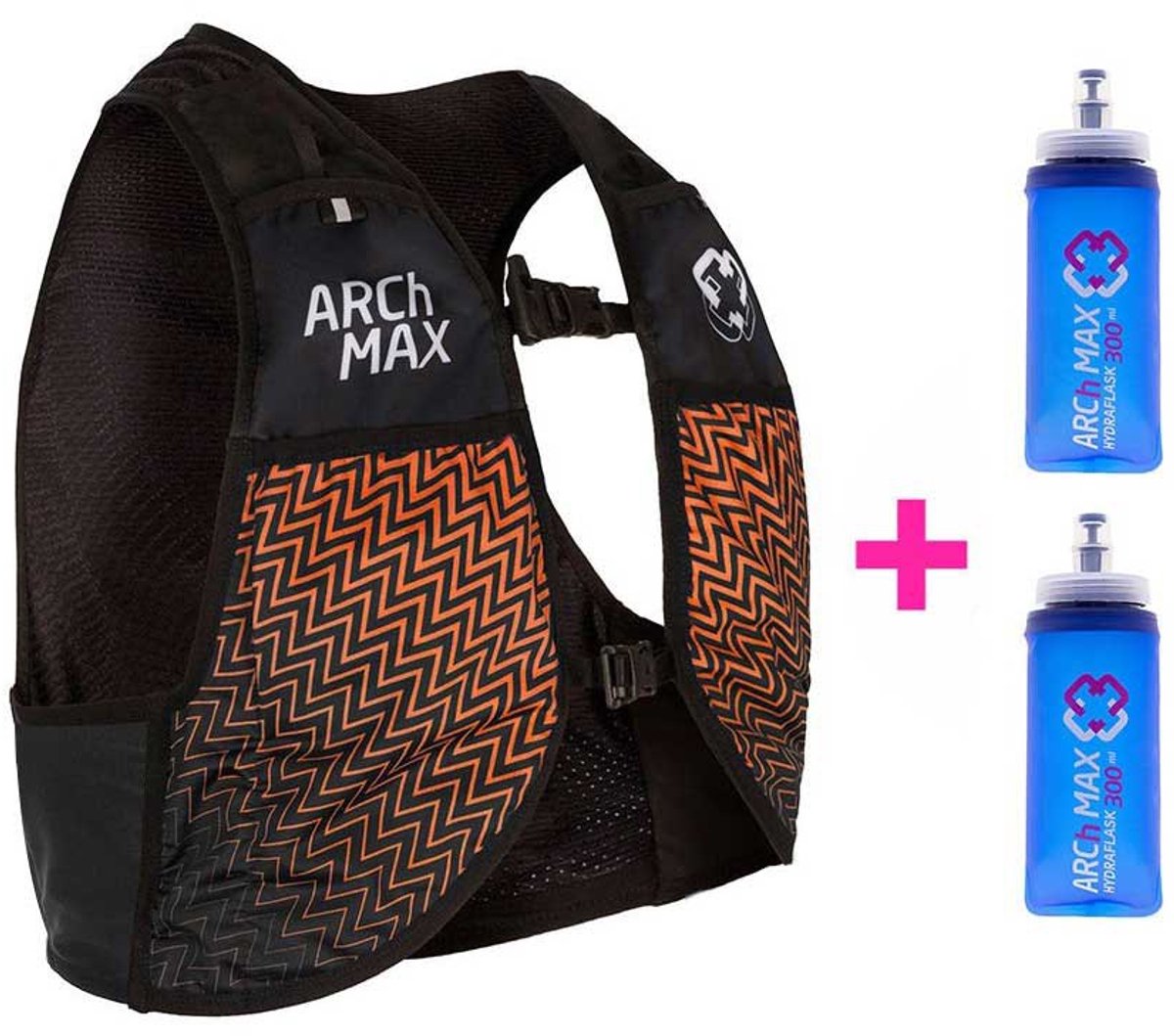 Arch Max Hv25e3s 2.5l+ 2sf300ml Hydratatievest Oranje S-M