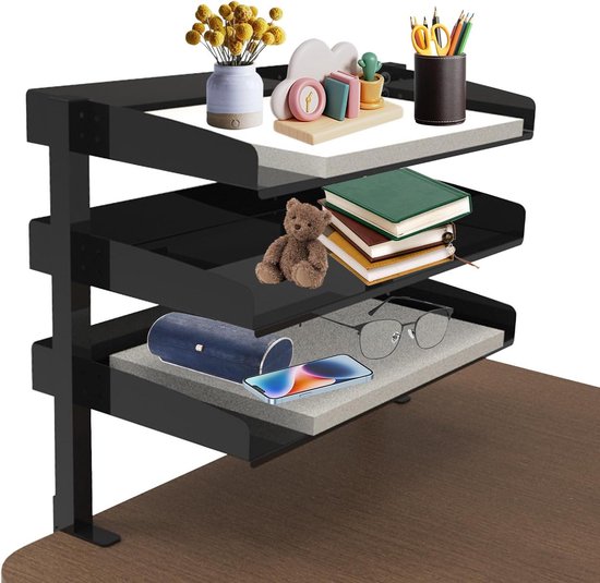 Wastafel organizer op de wastafel, rek, 2 verdiepingen, staand