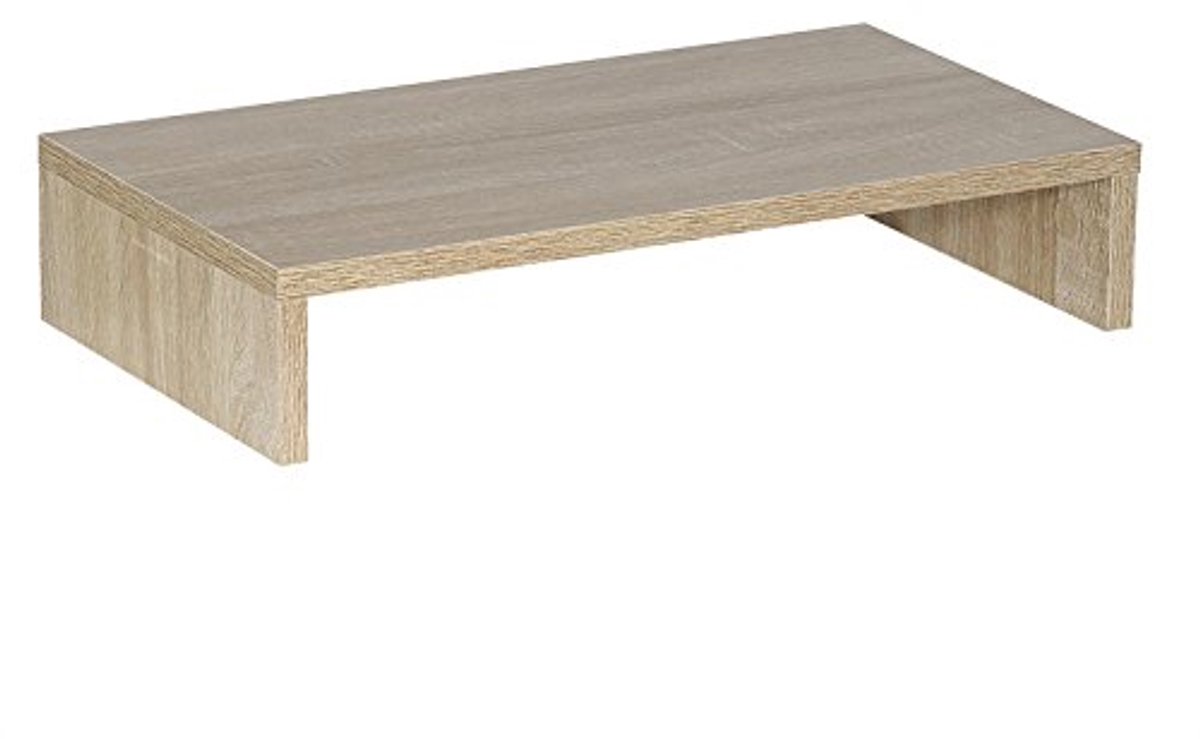 Monitorstandaard voor Bureau - Schermverhoging in Sonoma Eiken 50 x 10 x 27 cm