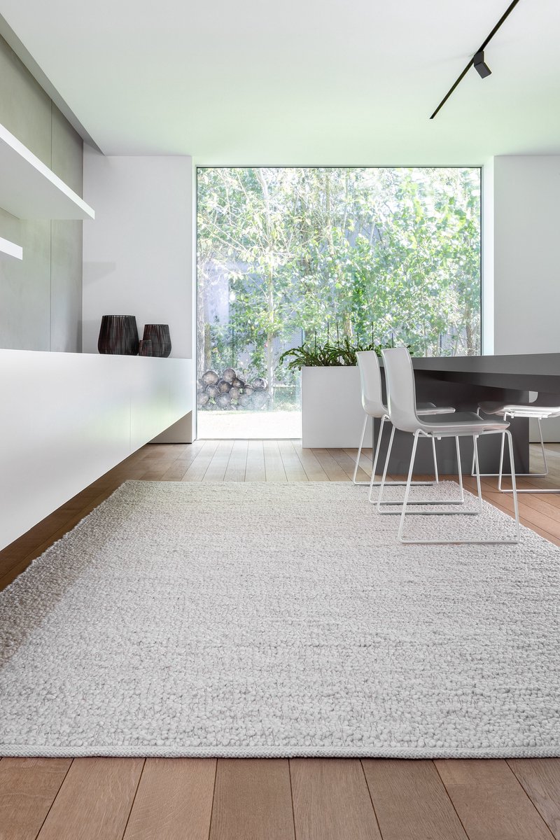 Acsento Ferrara Ivory Mix 815 Vloerkleed - Ivoor - Rechthoekig - Wol - Woonkamer, Slaapkamer - Effen - Modern, Scandinavisch, foto 2