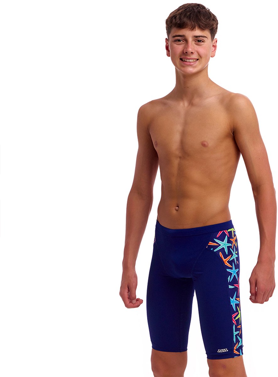 Funky Trunks Fts003b72218 Training Jammer Blauw AUS 24 Jongen