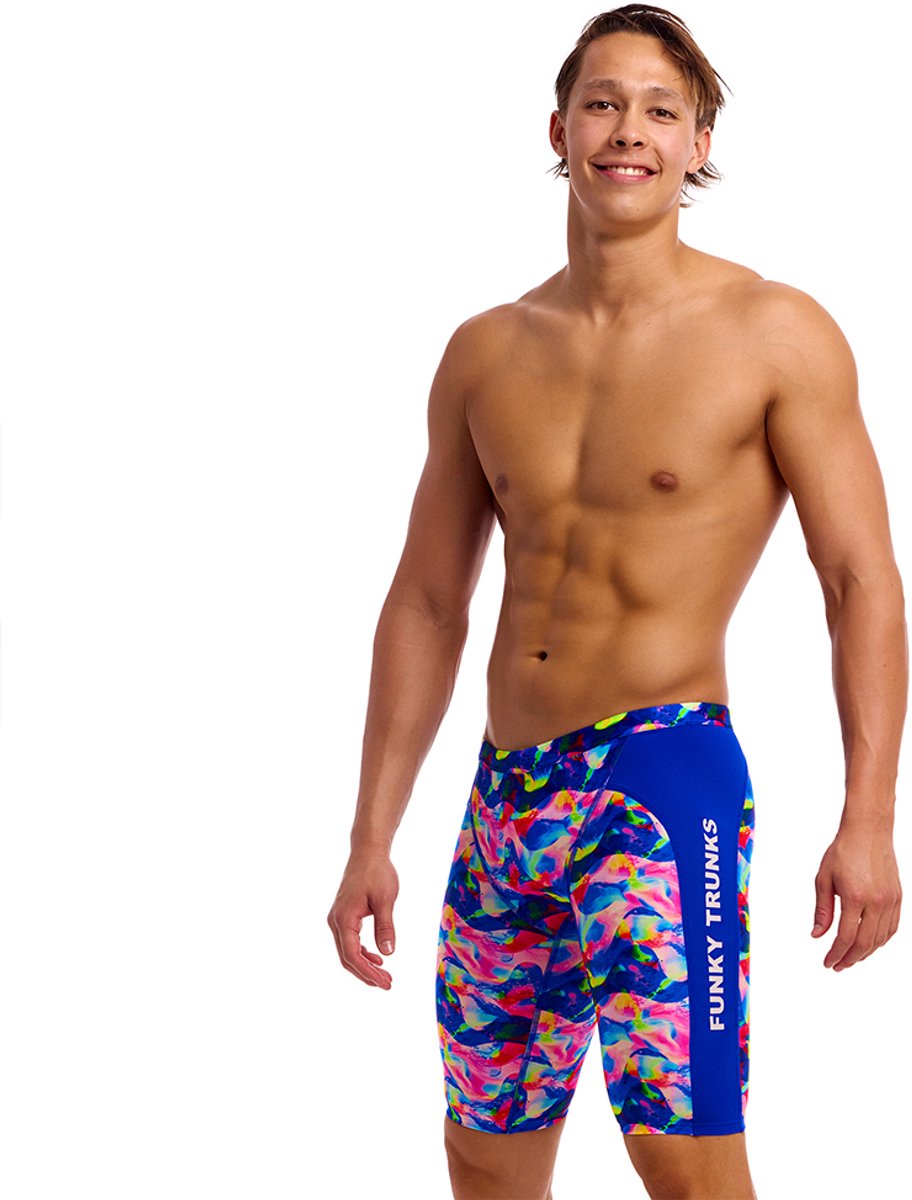 Funky Trunks Fts003m72221 Training Jammer Blauw AUS 32 Man