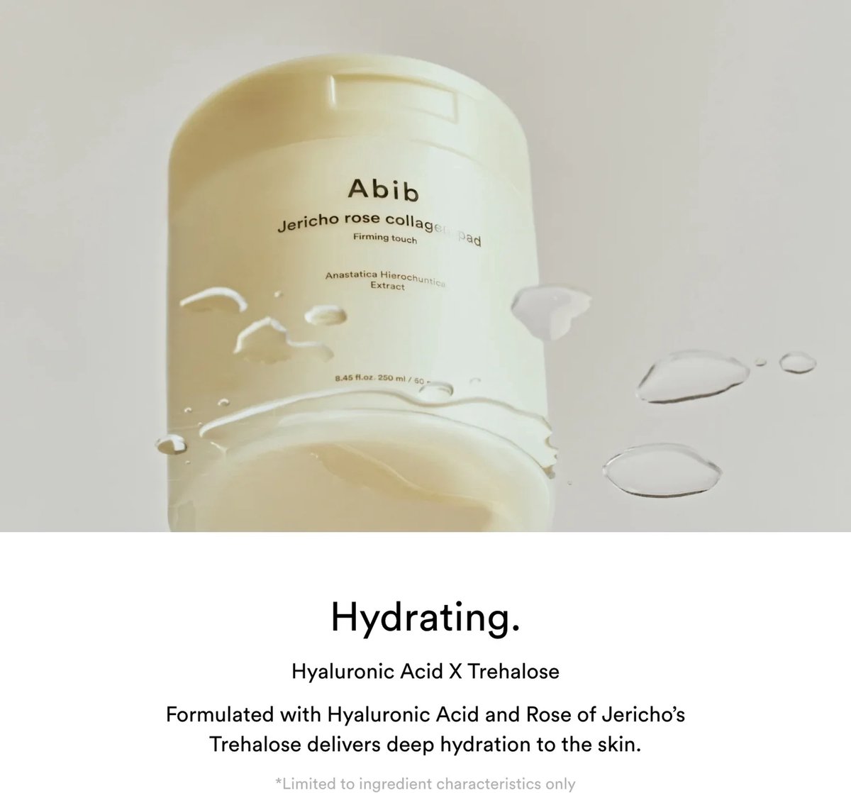 Abib - Jericho Rose Collagen Pad Firming Touch 60 pads (250ml)