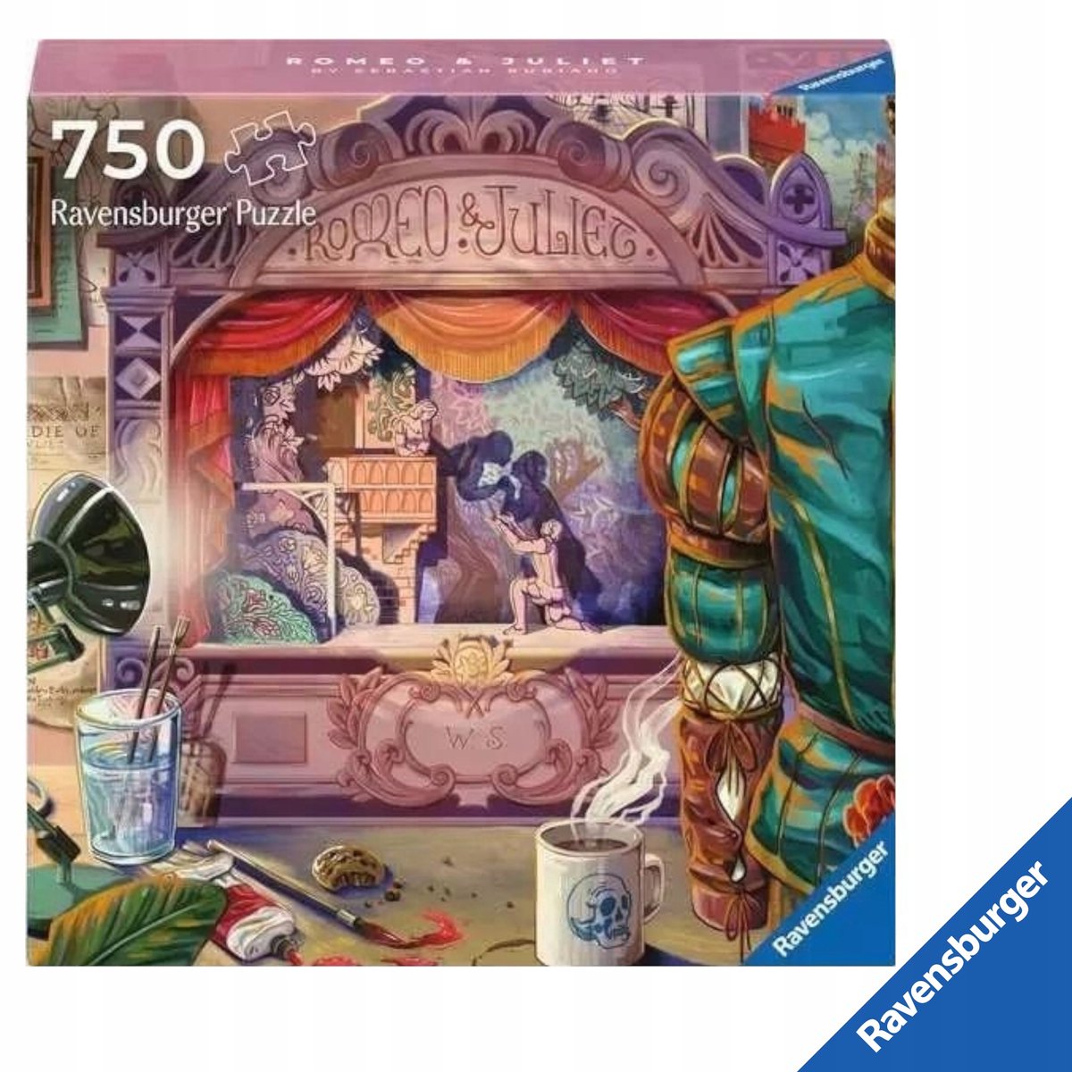 Ravensburger Romeo & Julia 750 stukjes Art & Soul puzzel
