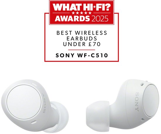 Sony WF-C510 – Draadloze oordopjes - Wit