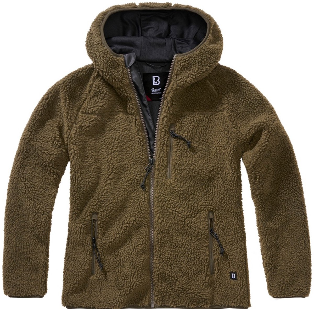 Brandit Teddyfleece Jacket Groen