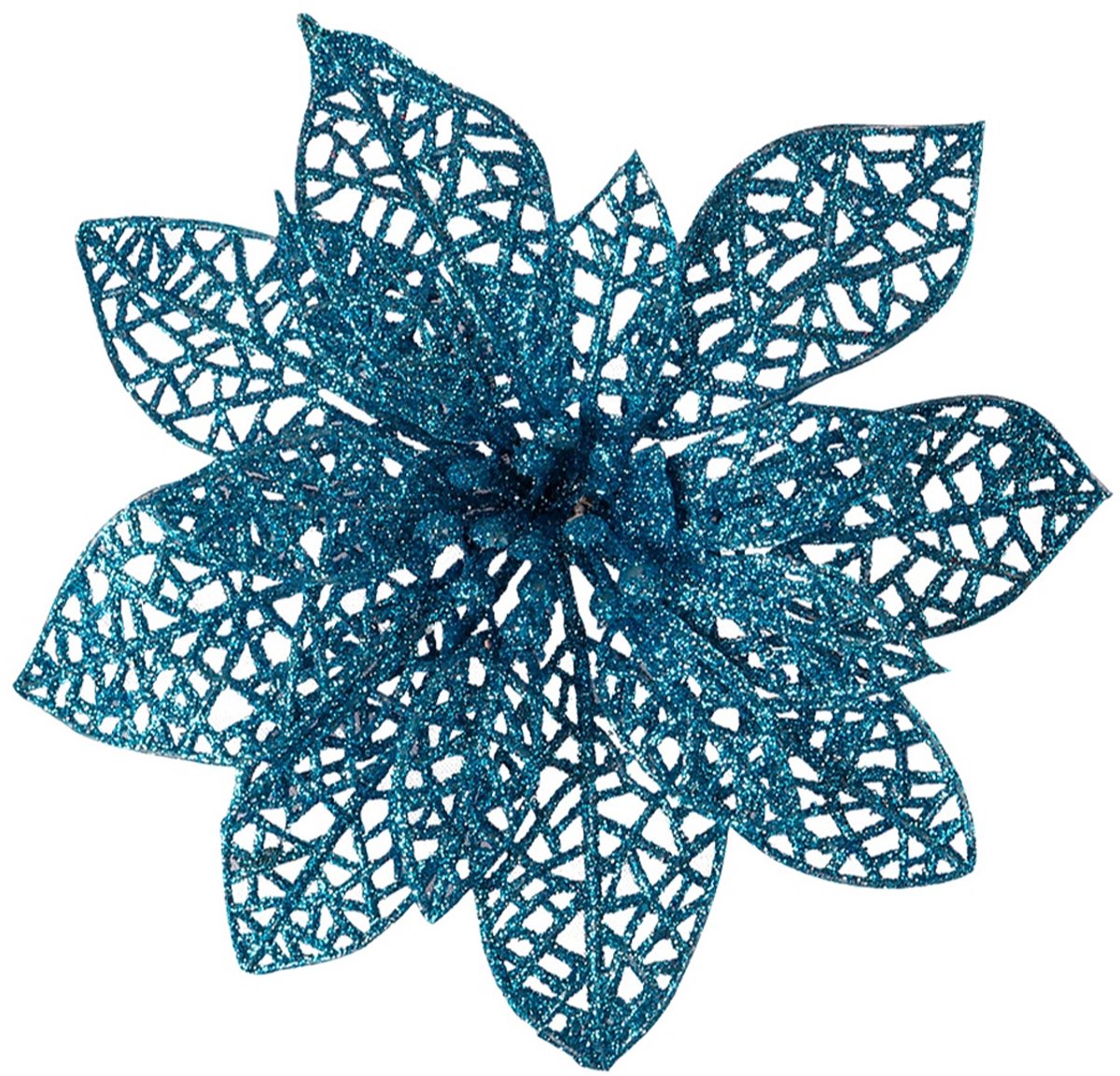 Kerstversieringen Kerstbloem 8cm Kerstbloem Kerstkrans Accessoires (1 stuk)
