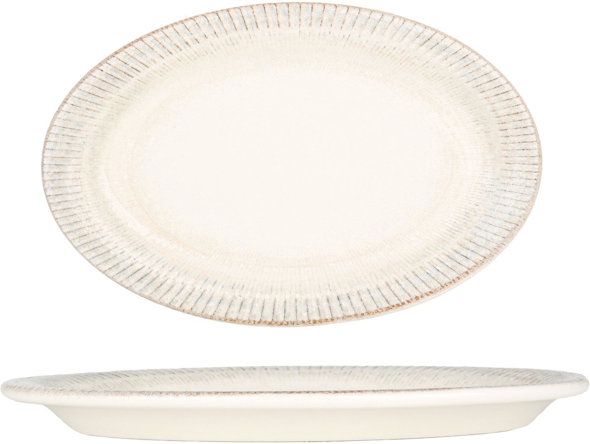 Bonna Serveerschaal - Galata - Porselein - 22 cm - set van 2