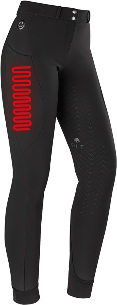 E·l·t Paardrijbroek E·l·t Comfort Heat Heating Full Grip Zwart - 38