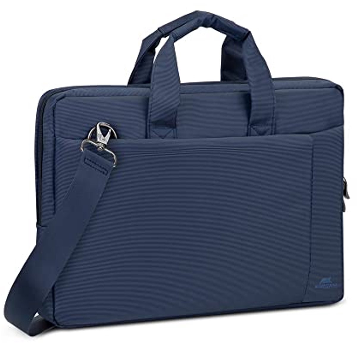 Compacte Laptoptas tot 15.6" met Extra Gevoerd Notebookvak - Blauw