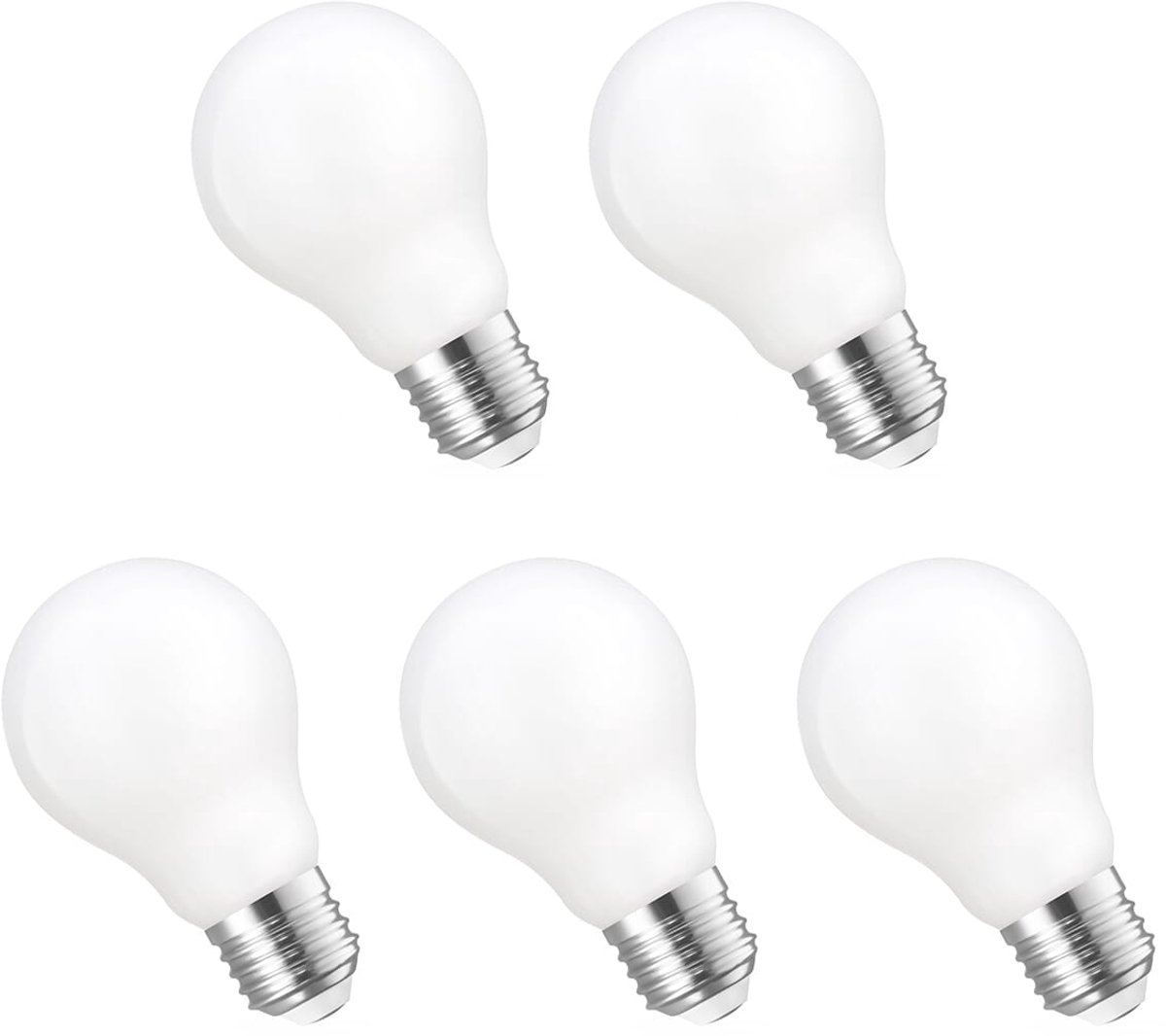 Spectrum Smart LED Lamp E27 5W - 230V - 560 Lumen - 2700-6500K - Wi-Fi Smart LED - Bluetooth Compatibel - 5 stuks