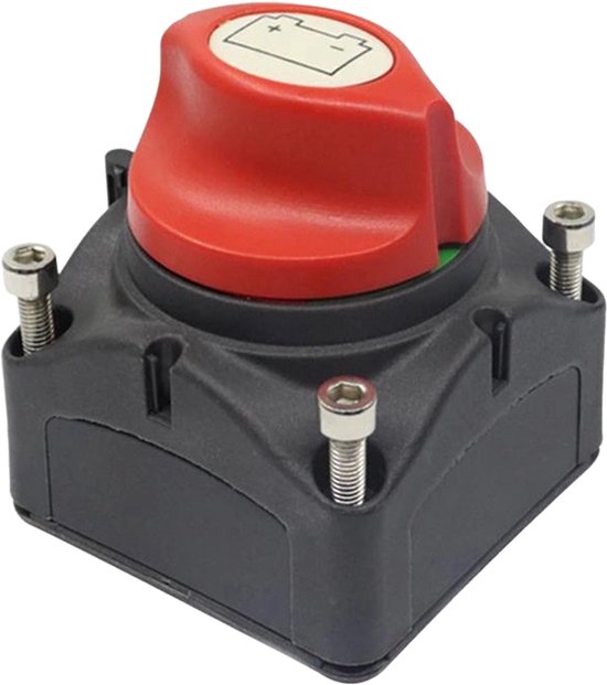 Accuschakelaar - 12/24V 600A - Voor boot, camper en caravan - IWH ...