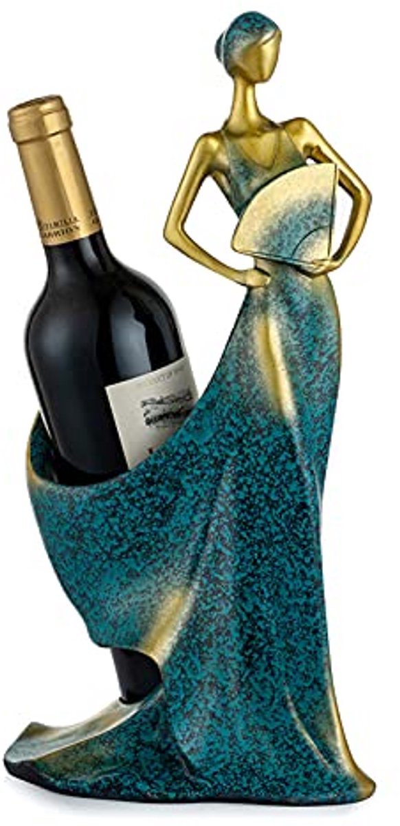 Elegante Wijnhouder voor 1 Fles - Perfect voor Tafel, Keuken en Woonkamer Decoratie
