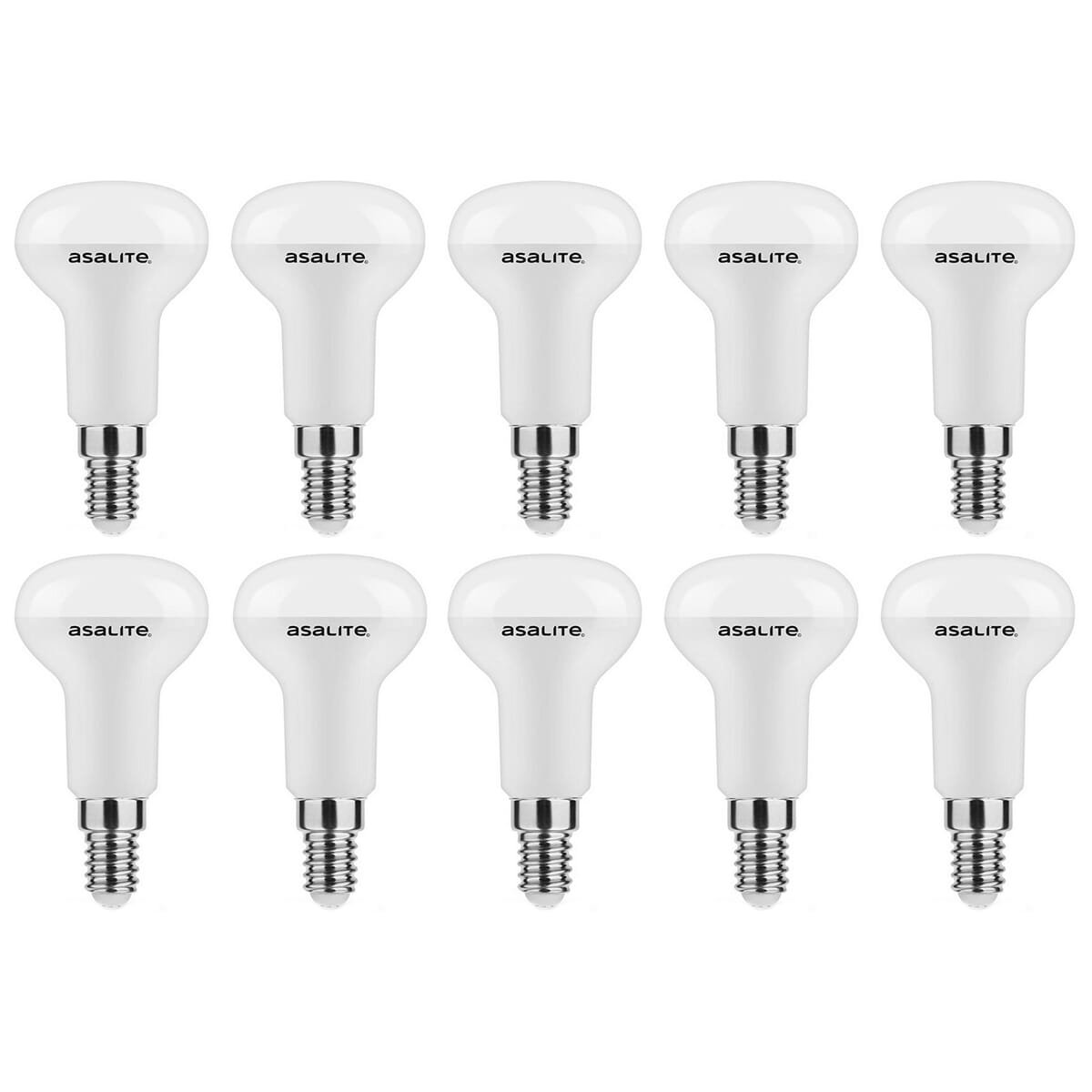 Asalite LED Lamp R50 E14 Fitting - 5W = 35W - 400 Lumen - 3000K Warm Wit Licht - Niet Dimbaar - 220-240V - Ø50mm - 10 stuks