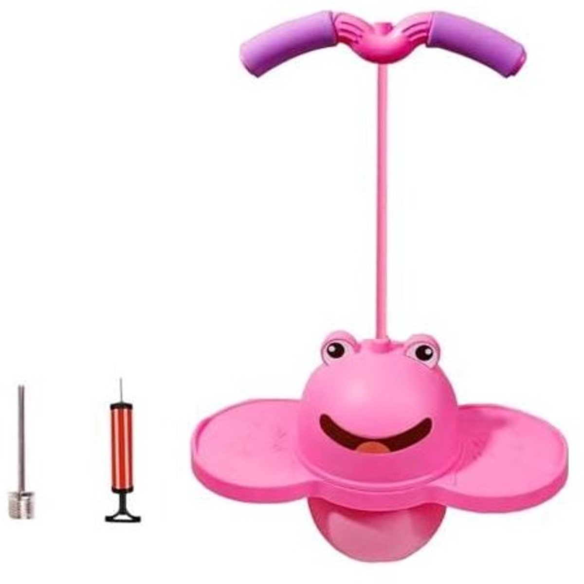 Pogo stick Bal Kikker Roos Hopper - Balancerende Huppelstok - Springbal Springstok - Duurzaam - Balans en Coördinatie
