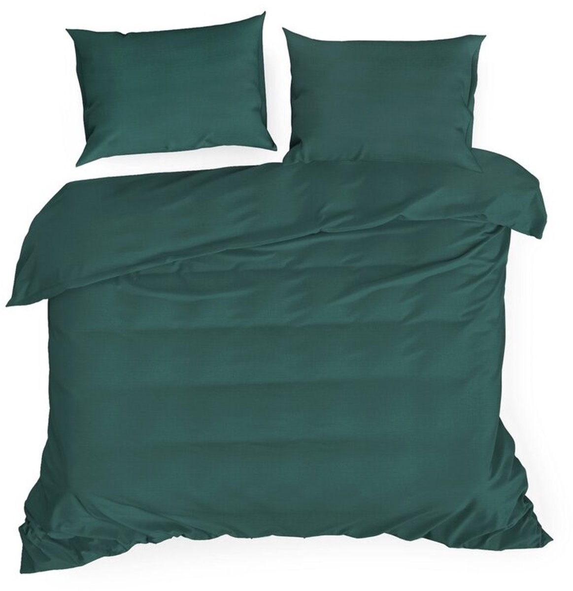 NOVA3 Groen Beddengoed Set 160x200 cm met 2 Kussenslopen 70x80 cm