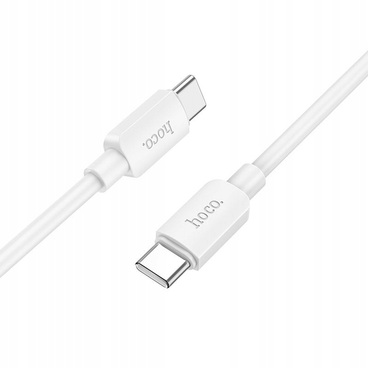 USB-C naar USB-C Kabel - 60W PD & QC 3.0 Snelladen - 1m Wit