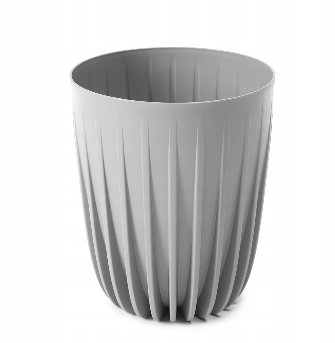 MIRA Bloempot Grijs Ø 30cm H35,6cm met Inzetstuk
