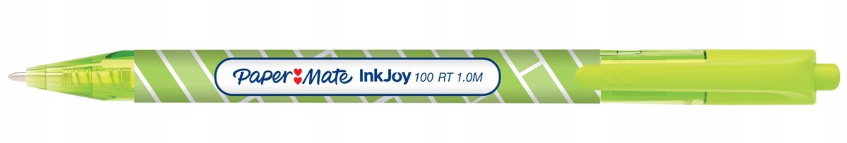 Paper Mate Inkjoy 1.0 M Balpen - Lichtgroen