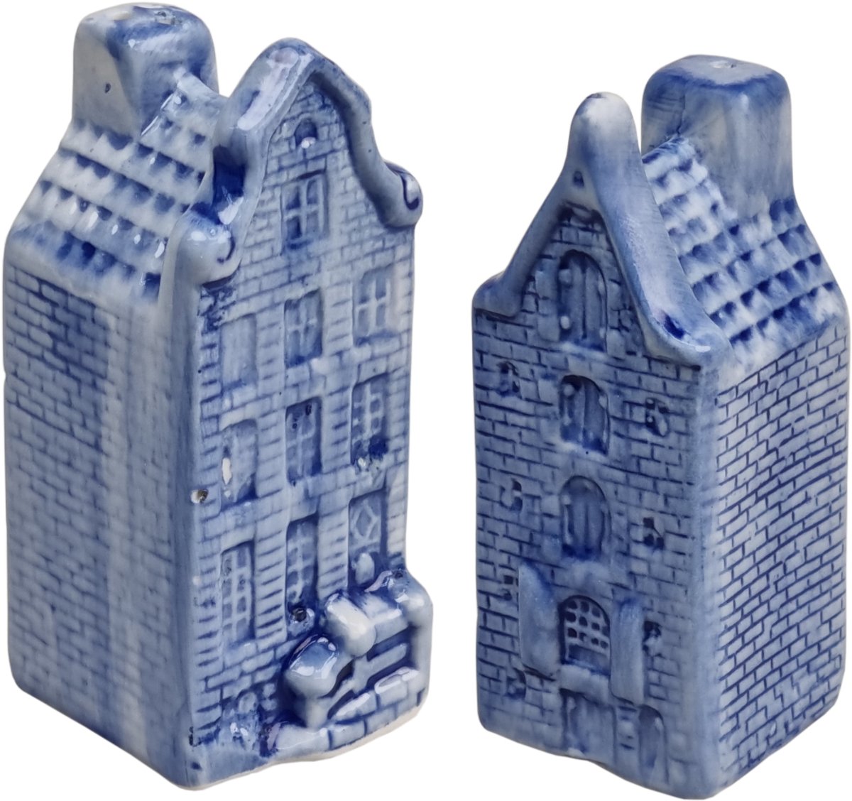 Elcee-Haly - Tafelen - Peper & Zout set - Gevelhuisjes - Delftsblauw