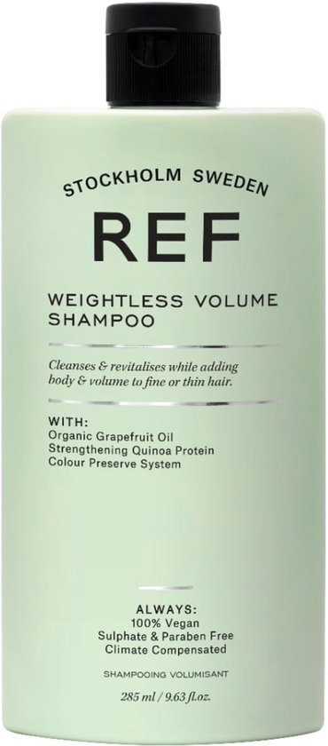 REF Stockholm - Weightless Volume Shampoo - Futloos haar - 285 ml