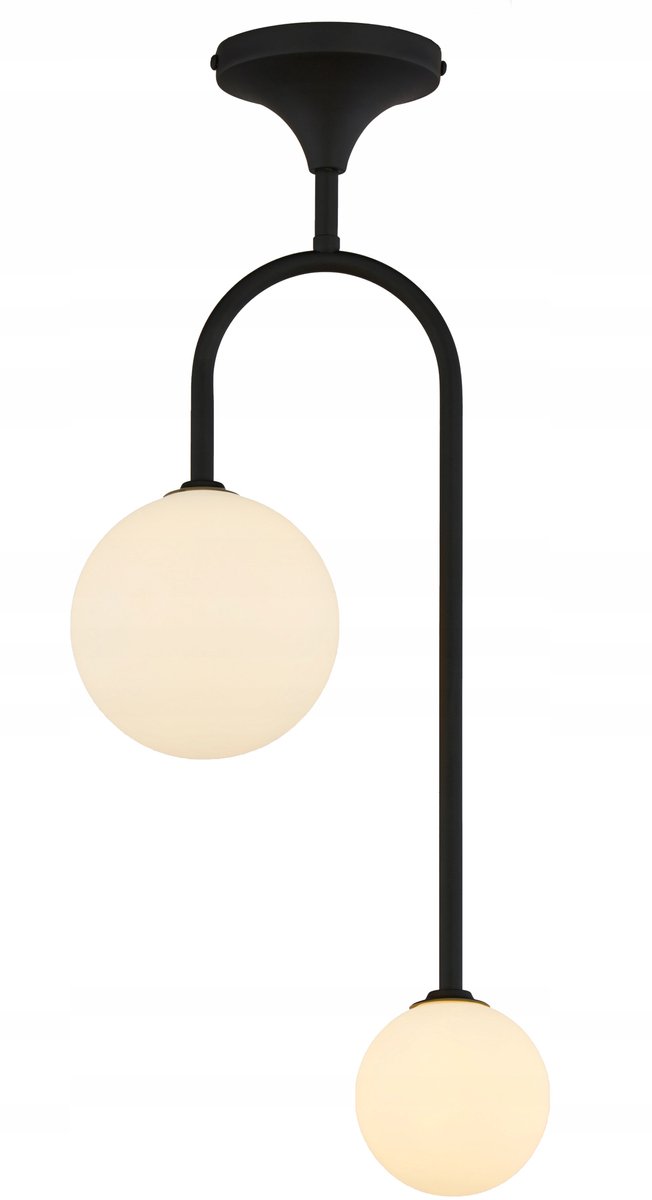 SELEN Dubbele Glazen Bol Hanglamp - Modern Design