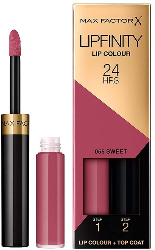 Max Factor Lipfinity 24HR Lip Colour Lipgloss - 055 Sweet