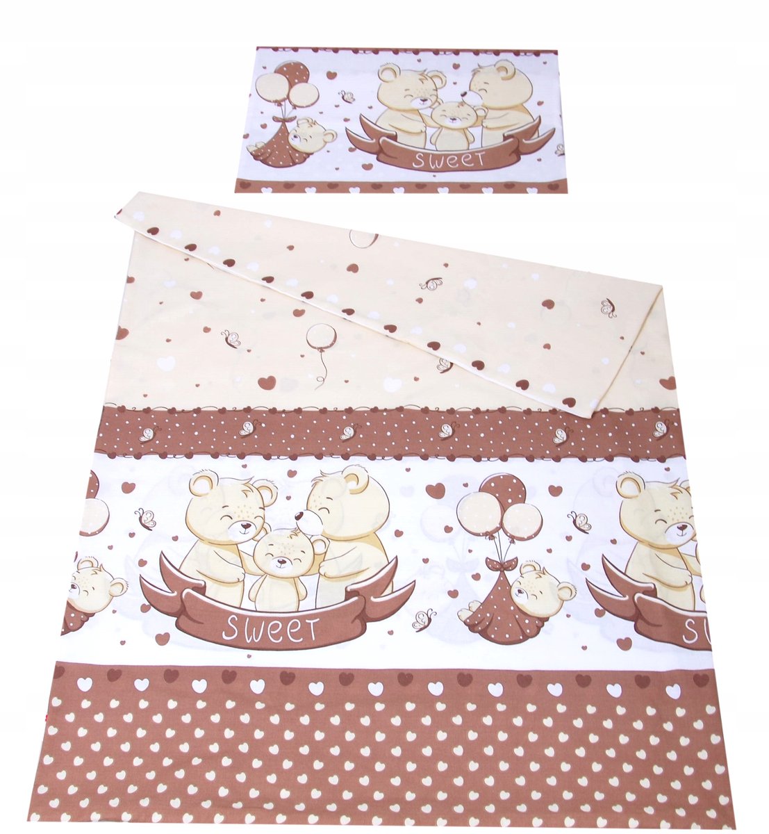 BabyLux Kinderbedikant dekbedovertrek 100x135cm 2-delig Katoen
