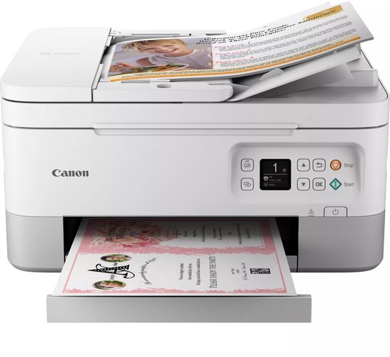 Canon PIXMA TS7451i - All-In-One Inkjetprinter - Wit