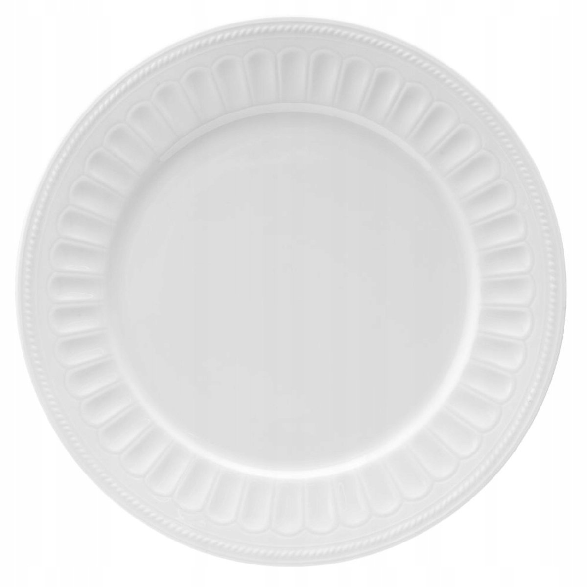 Villa Italia Mesyna White Plat Bord 27 cm - Elegante Porselein