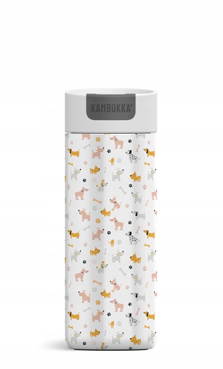 Kambukka Olympus 500ml Thermosbeker - Doggoccino - Lekvrij & BPA-vrij