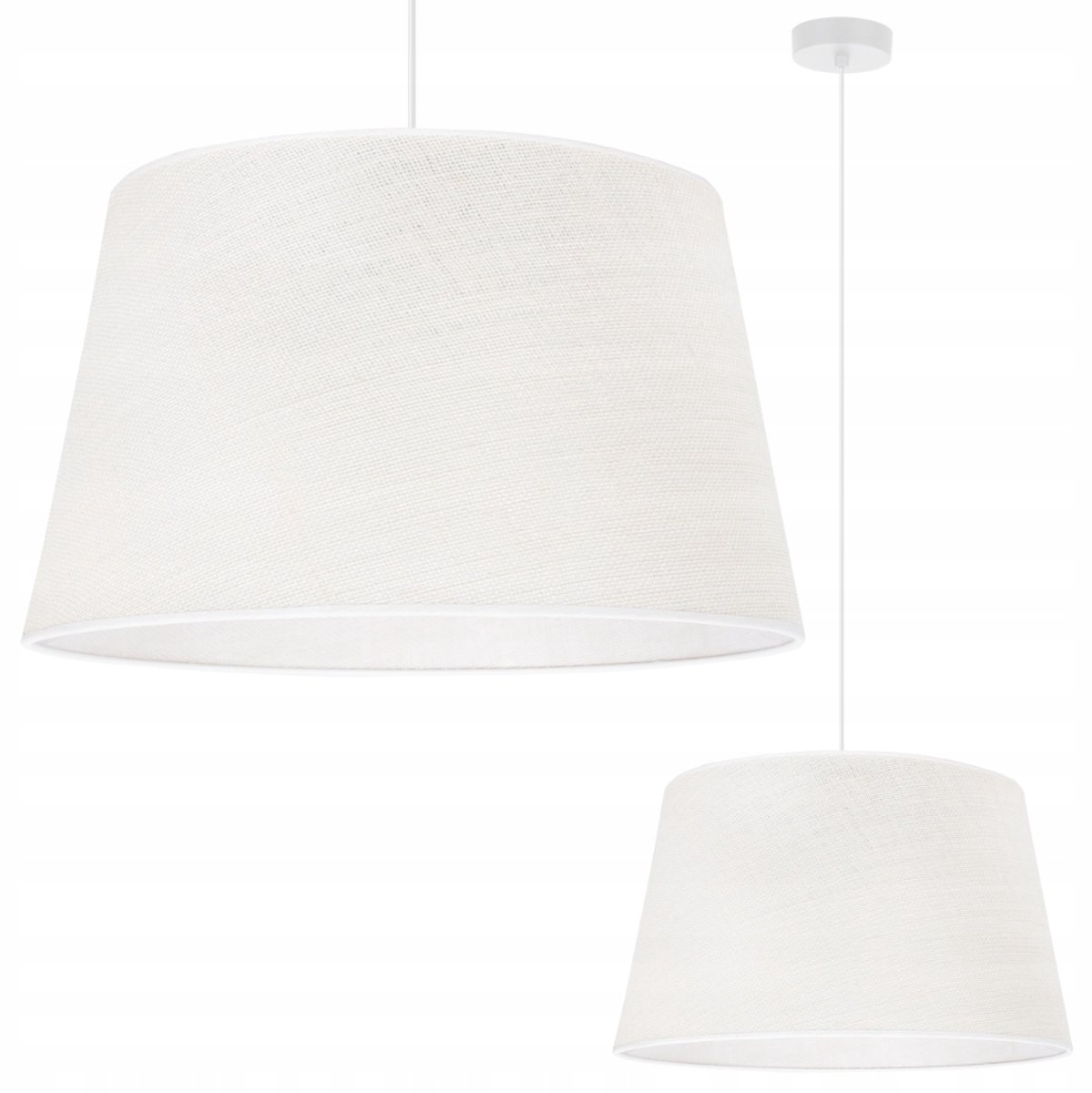 Boho Jute Hanglamp Wit - Sfeervolle Verlichting voor Eetkamer & Keuken