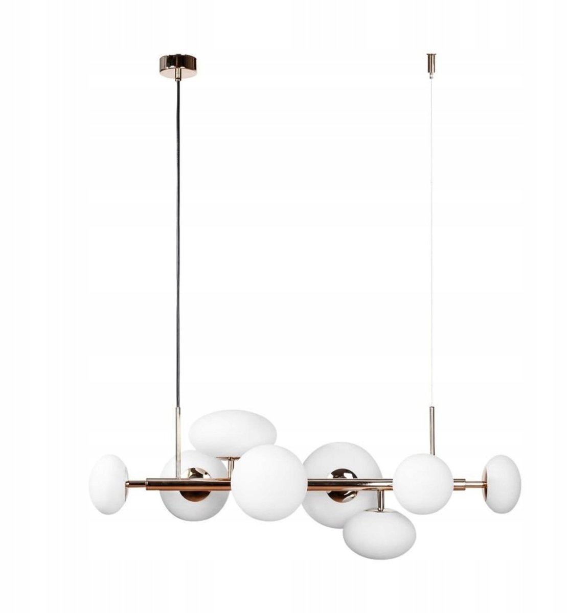 Zuma Line OMI 1193 Hanglamp Eettafel - Modern Goud & Wit