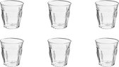 Verre à eau Duralex Picardie 250 ml - Lot de 6 - Verre trempé transparent