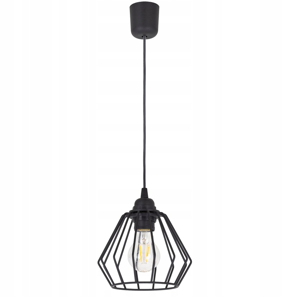 Zwarte hanglamp Bryant Loft E27 - Stijlvol en Modern