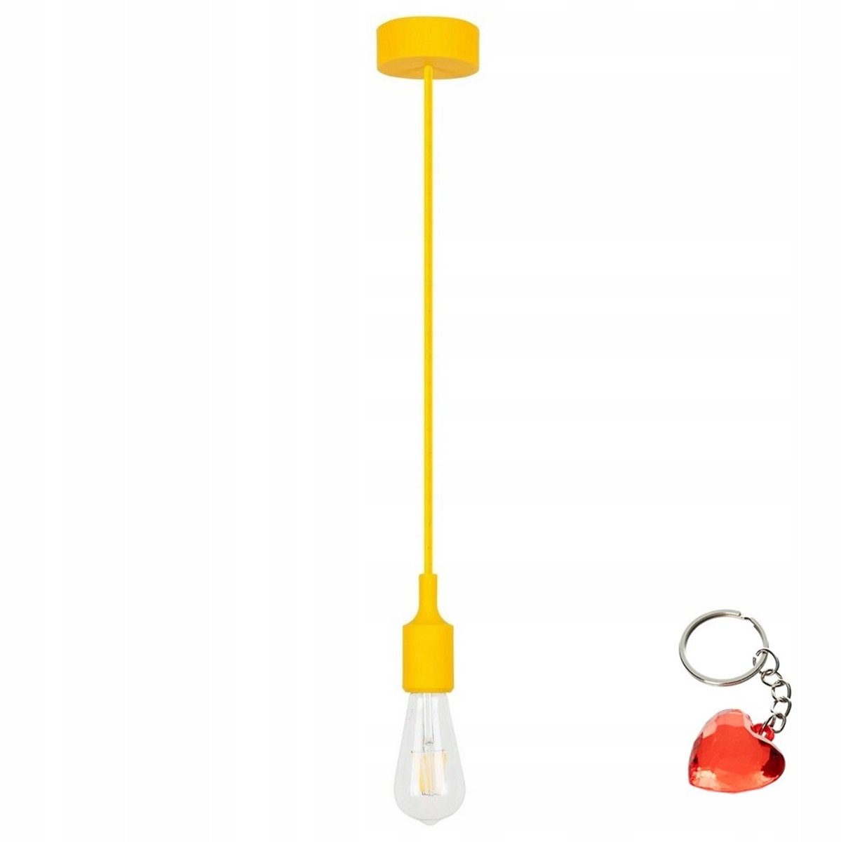 Rabalux Roxy 1413 Hanglamp - Geel/Goud, E27, 60W