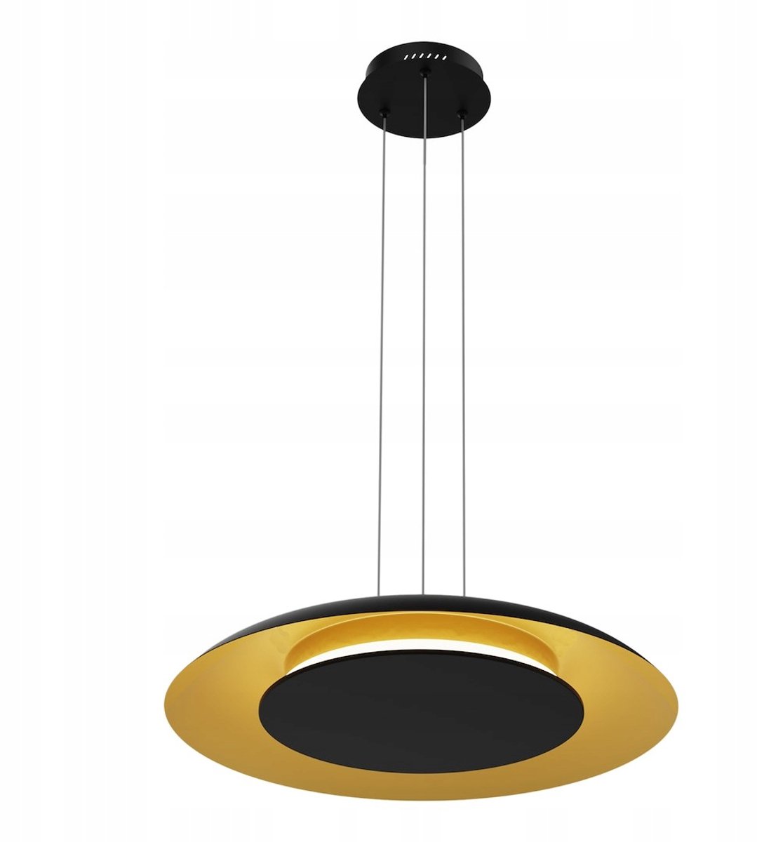 Pettain Hanglamp Zwart Goud 30W LED - Kleurtemperamisch Verstelbab