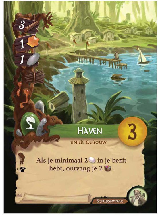 White Goblin Games - Everdell: Pearlbrook - familiespel - 1 tot 4 spelers - 60 minuten - Vanaf 10 jaar