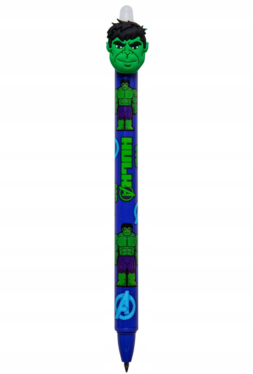 Spider-Man & Avengers Uitwisbare Pen - Blauw, 0.5mm