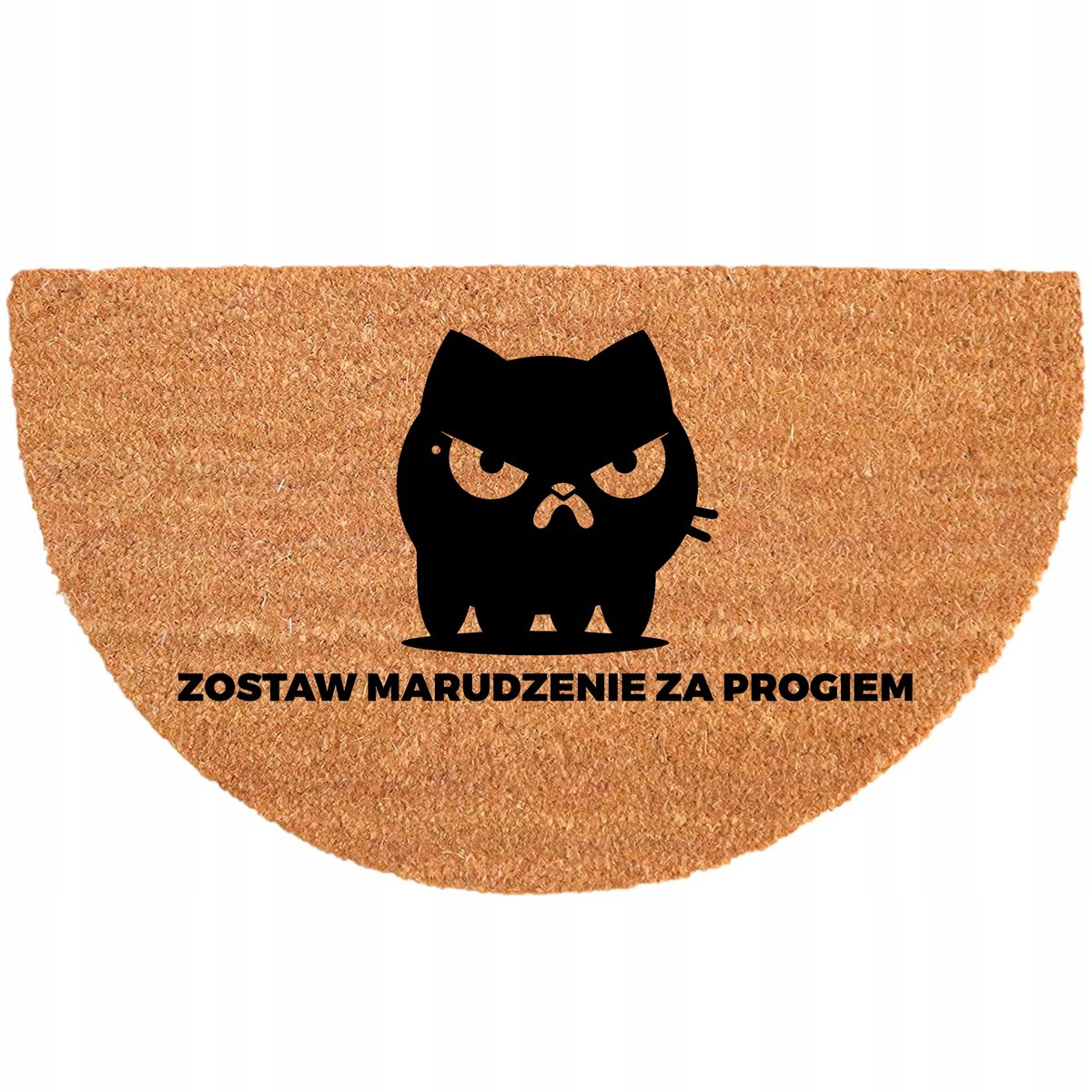 Kokosmat Halfrond Antislip 40x70cm - Duurzaam & Ecologisch
