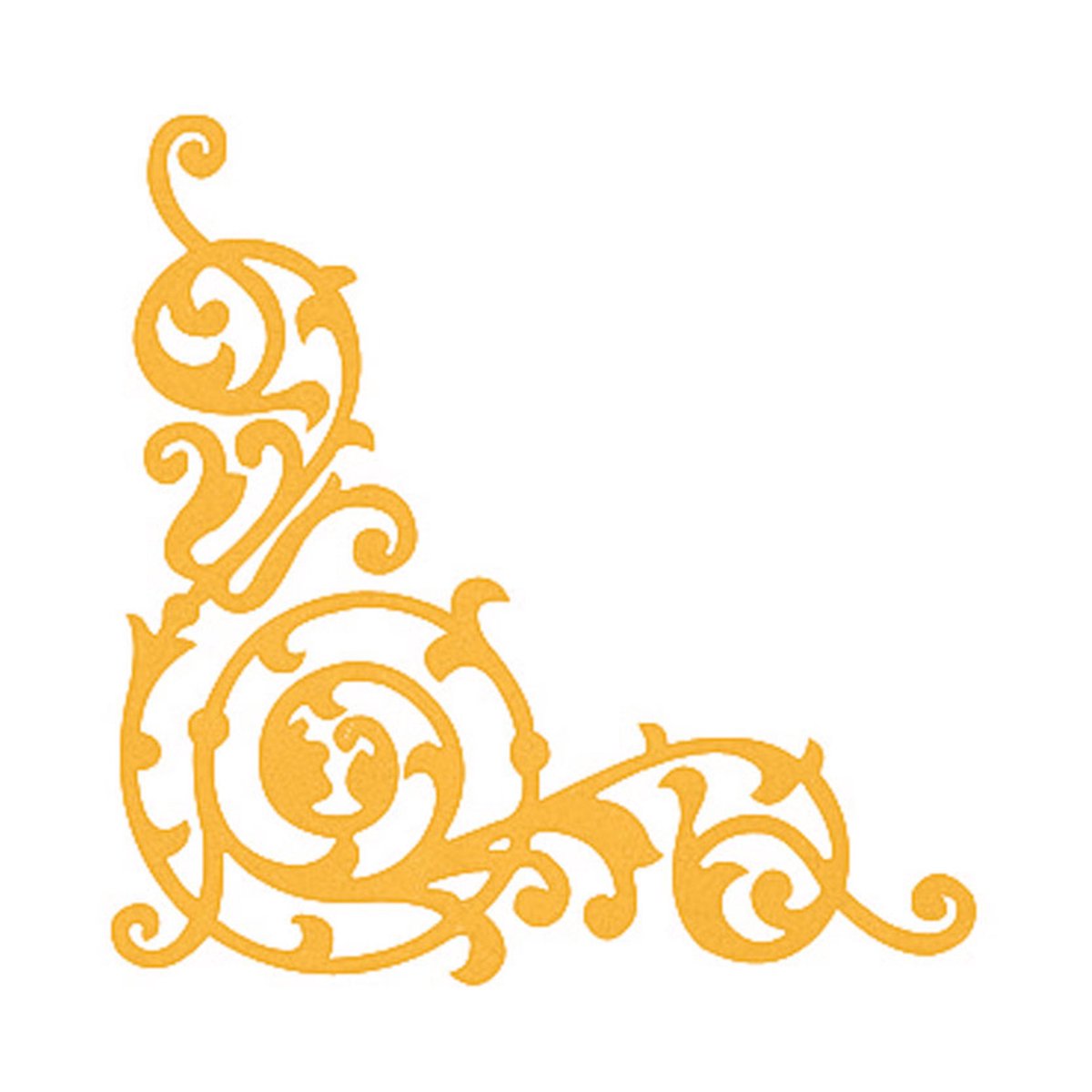 Decoratief onderdeel inlegwerk messing