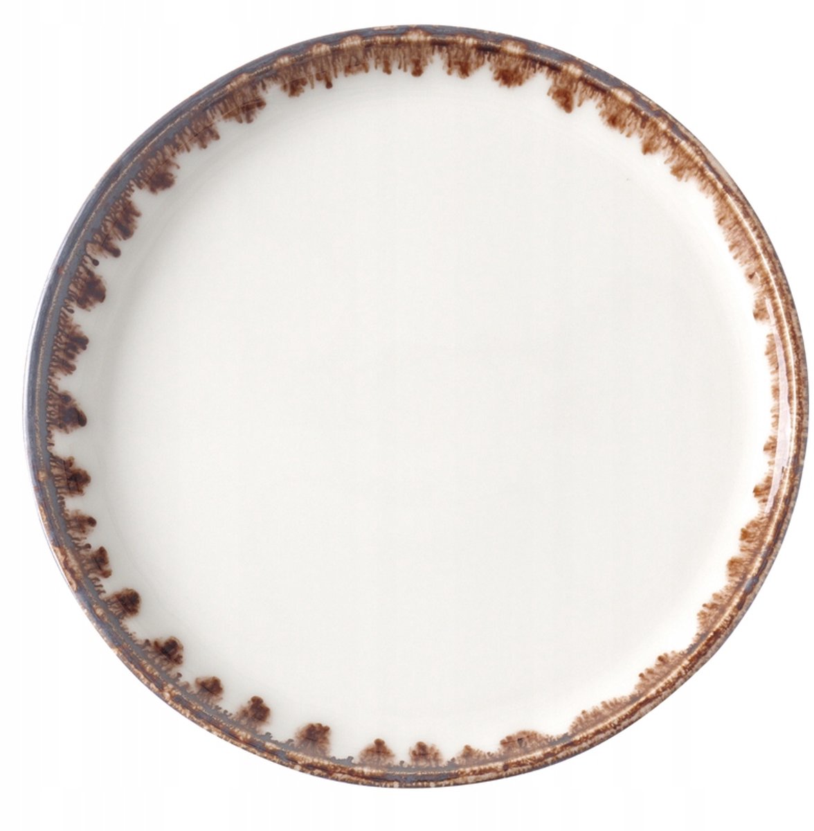 Fine Dine Vanille Platte 26 cm - Beige Porselein