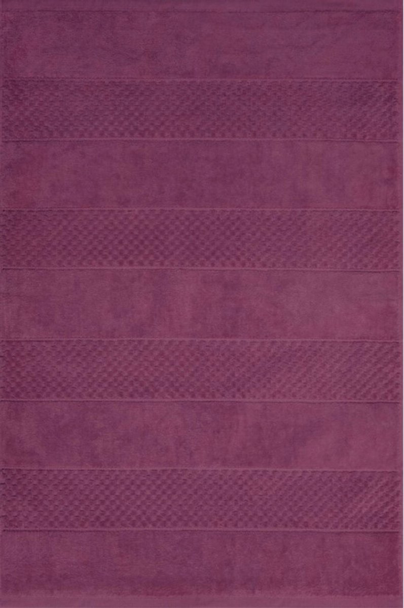 Jessi Katoenen Badmat 60x90 cm - Amarant, Zacht & Stijlvol