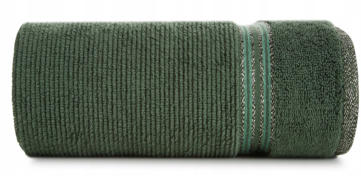 Filon Handdoek 50x90 cm - Fluwelig Zacht en Absorberend - Flesgroen