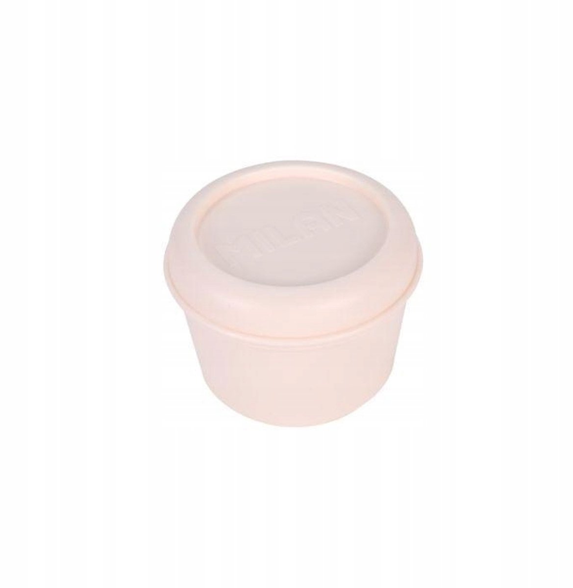 Milan Lunchbox Rond 0,25L Beige - BPA-vrij, Magnetron & Vaatwasserbestendig